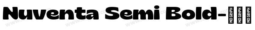 Nuventa Semi Bold字体转换 Nuventa Semi Bold字体转换
